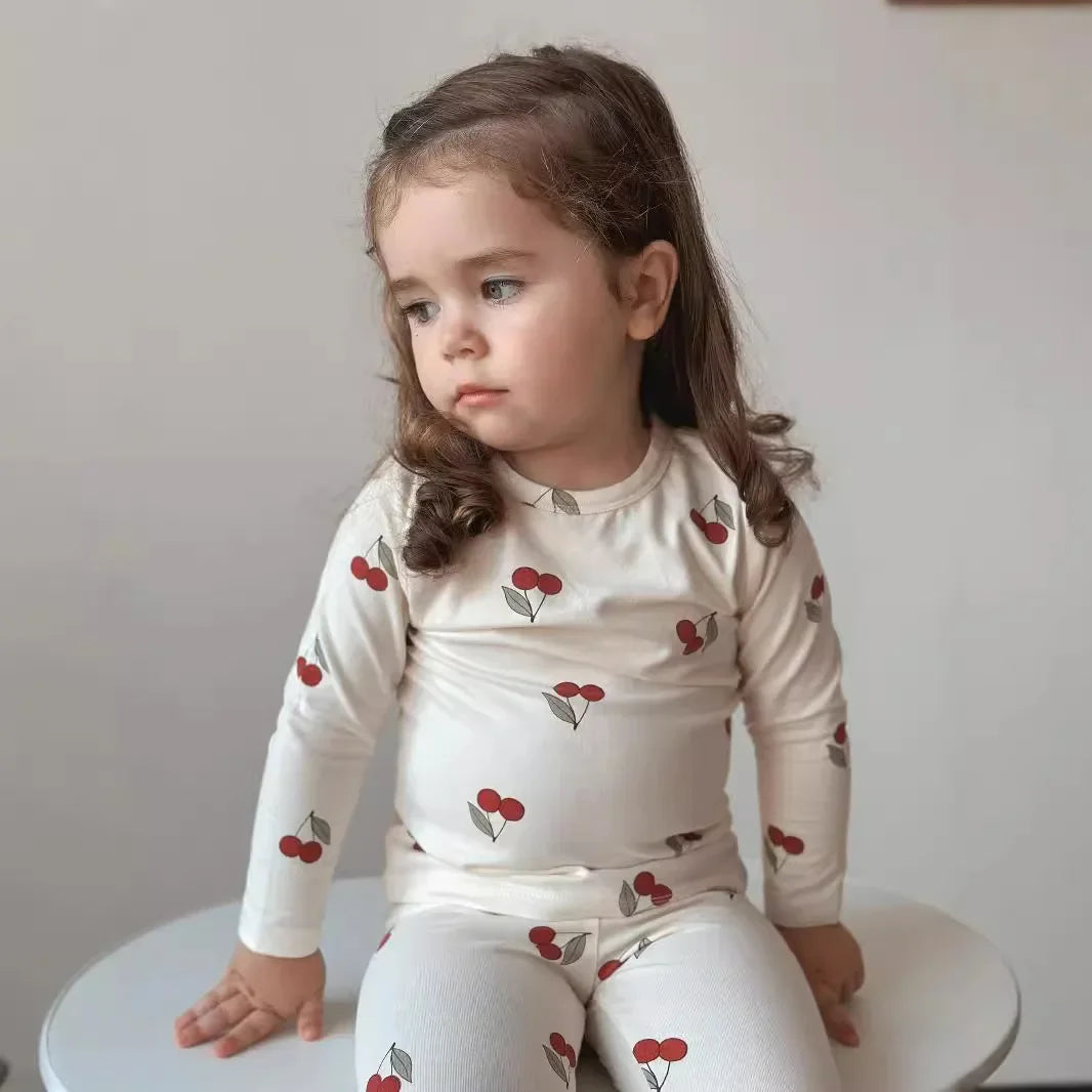 Pijama Manga Longa Frutas