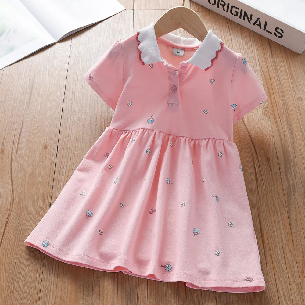 Vestido Estampado Corações