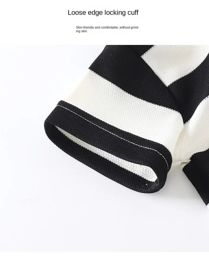 Conjunto Listrado Ursinho