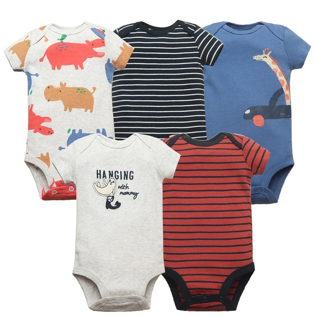 Kit Bodies Estampados - 5 peças