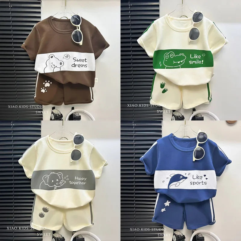 Conjunto Masculino Animais