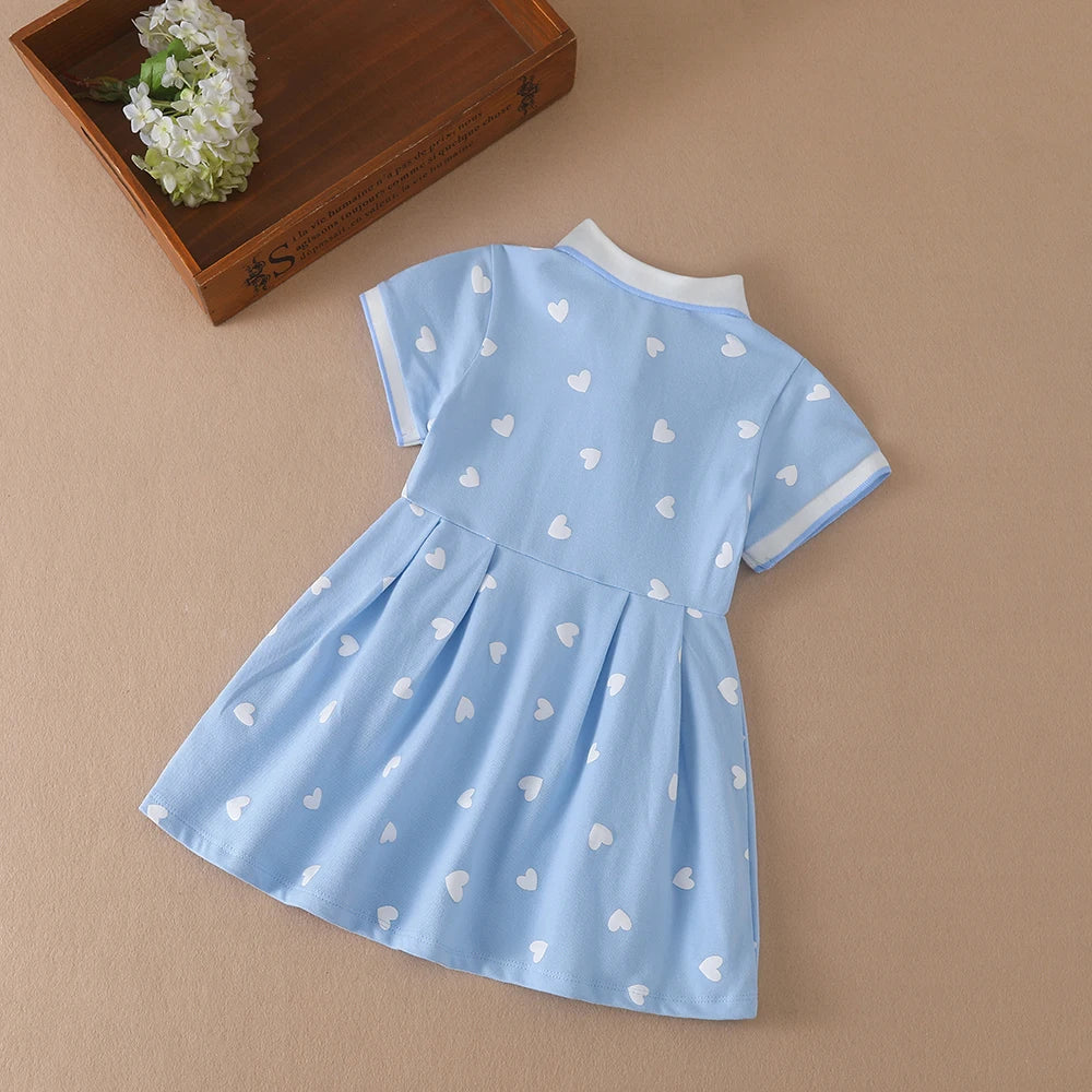 Vestido Estampado Corações