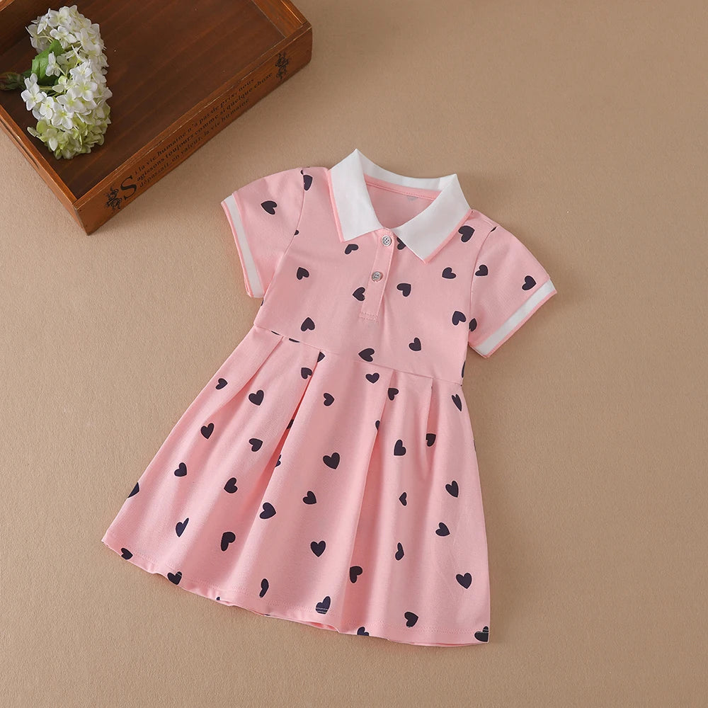 Vestido Estampado Corações