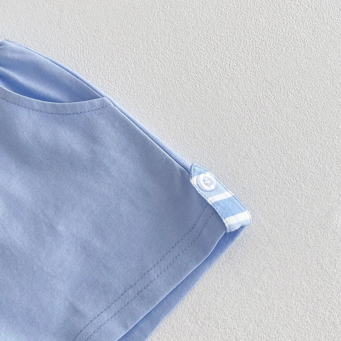 Conjunto Azul Listrado