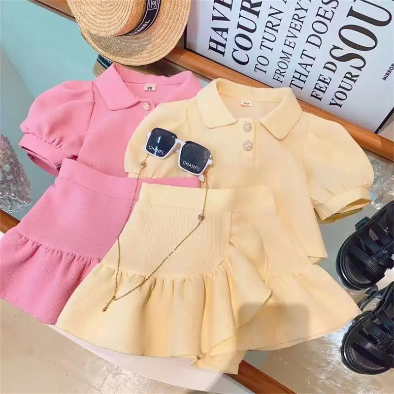 Conjunto Manga cor sólida