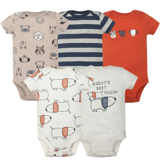 Kit Bodies Estampados - 5 peças
