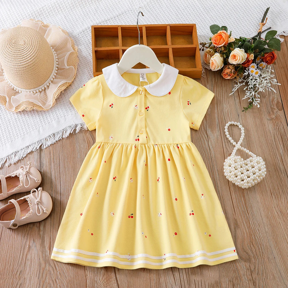 Vestido Estampado Corações