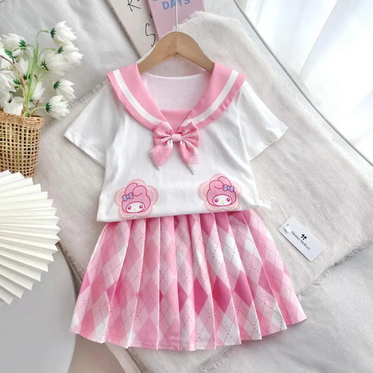 Conjunto Anime com Saia Plissada