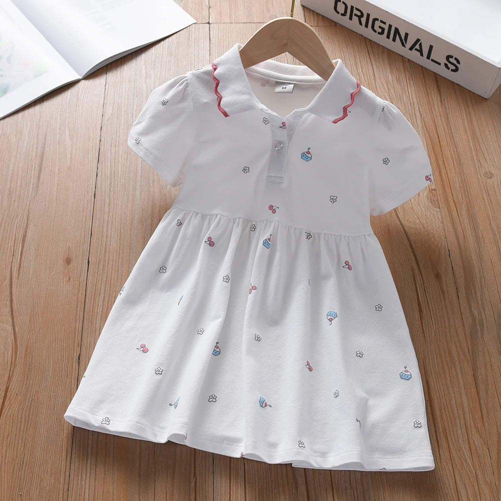 Vestido Estampado Corações