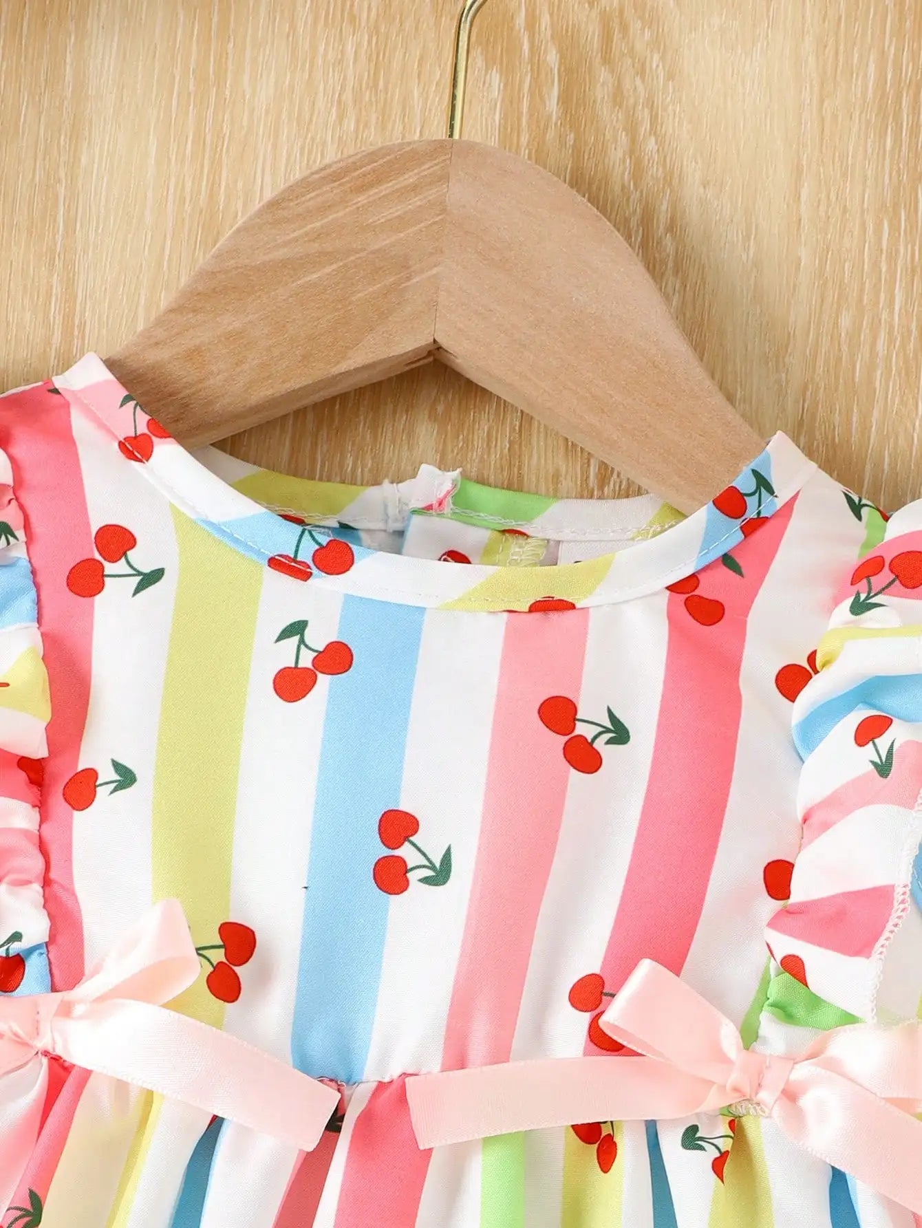 Vestido Estampado Cereja
