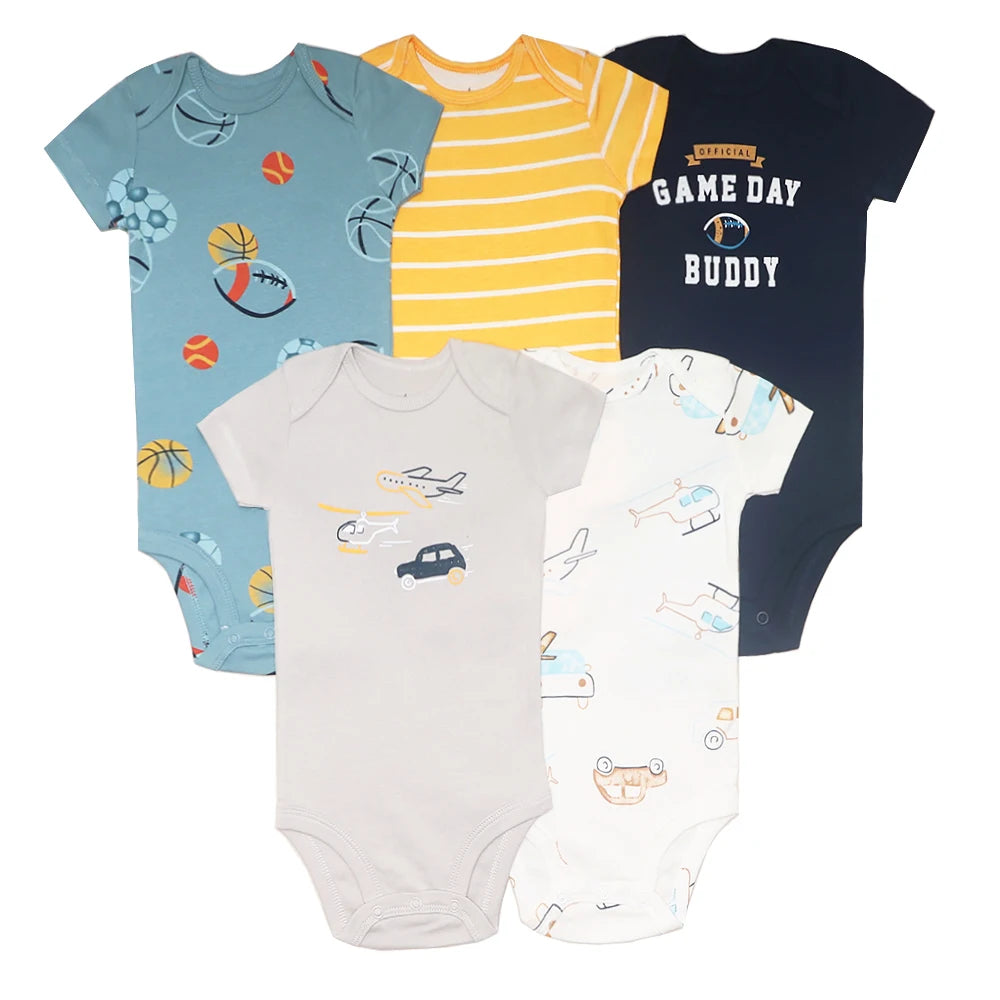 Kit Bodies Estampados - 5 peças
