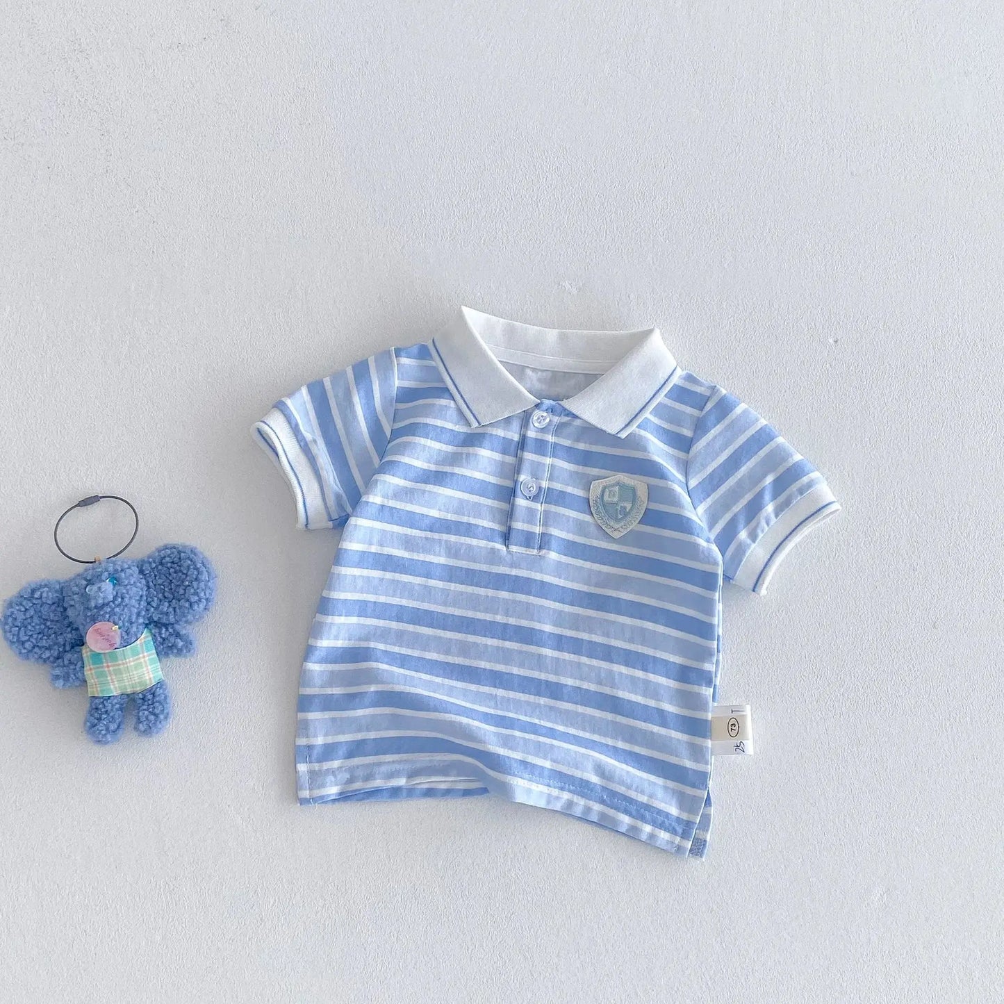 Conjunto Azul Listrado