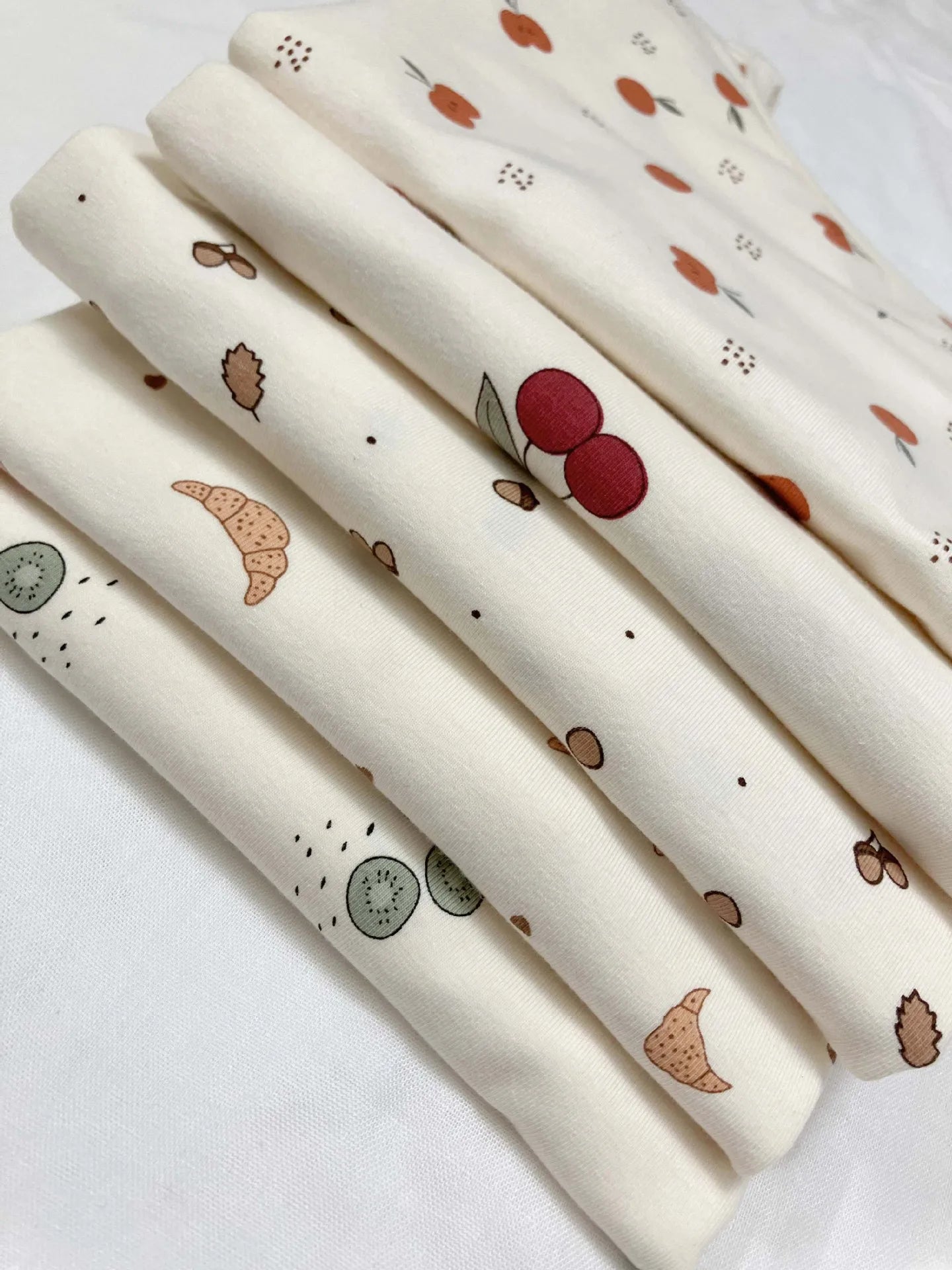 Pijama Manga Longa Frutas