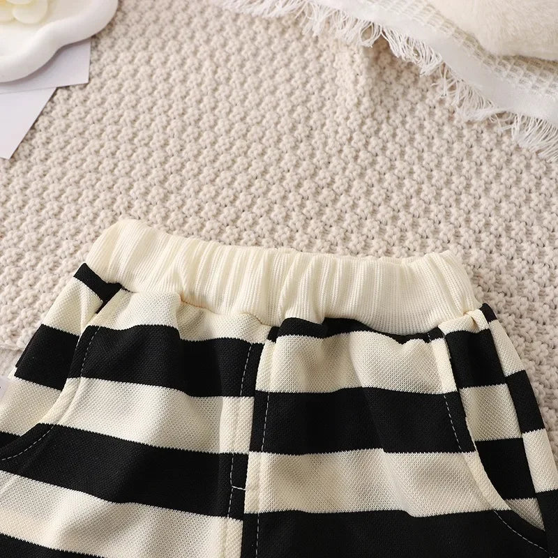 Conjunto Listrado Ursinho