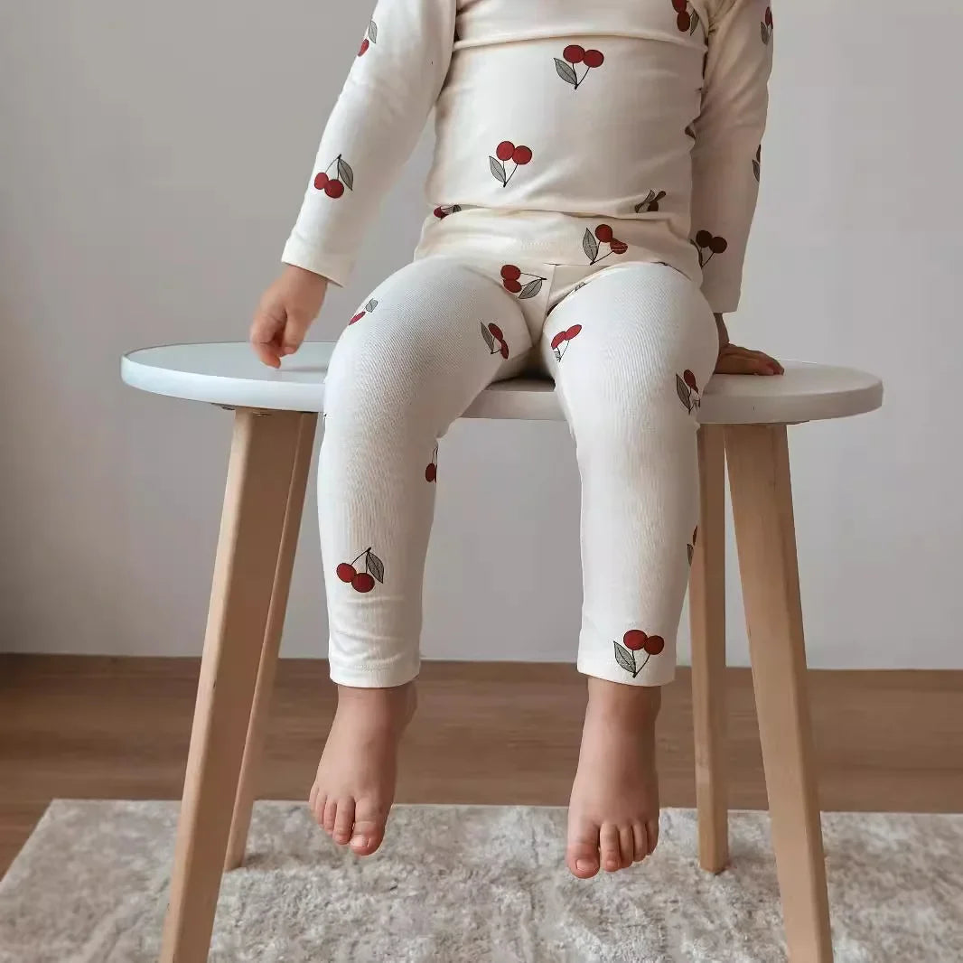 Pijama Manga Longa Frutas