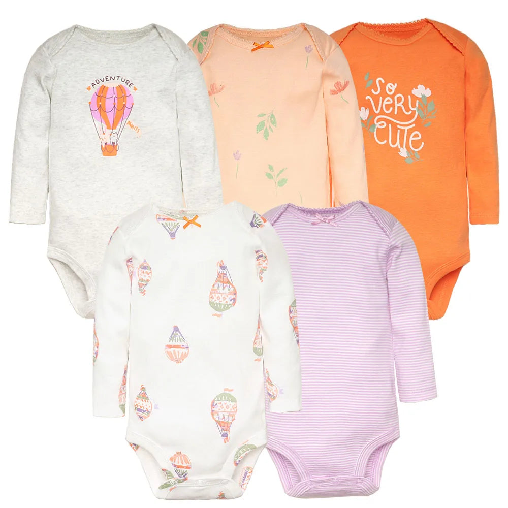 Kit Body Manga Longa - 5 peças