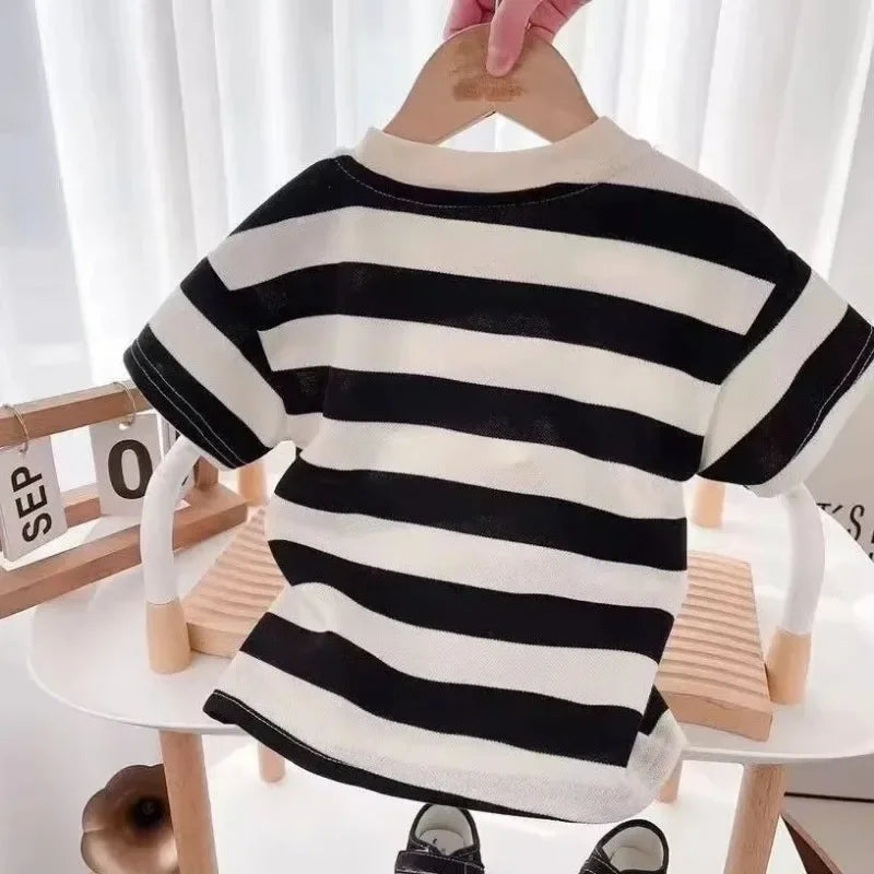 Conjunto Listrado Ursinho