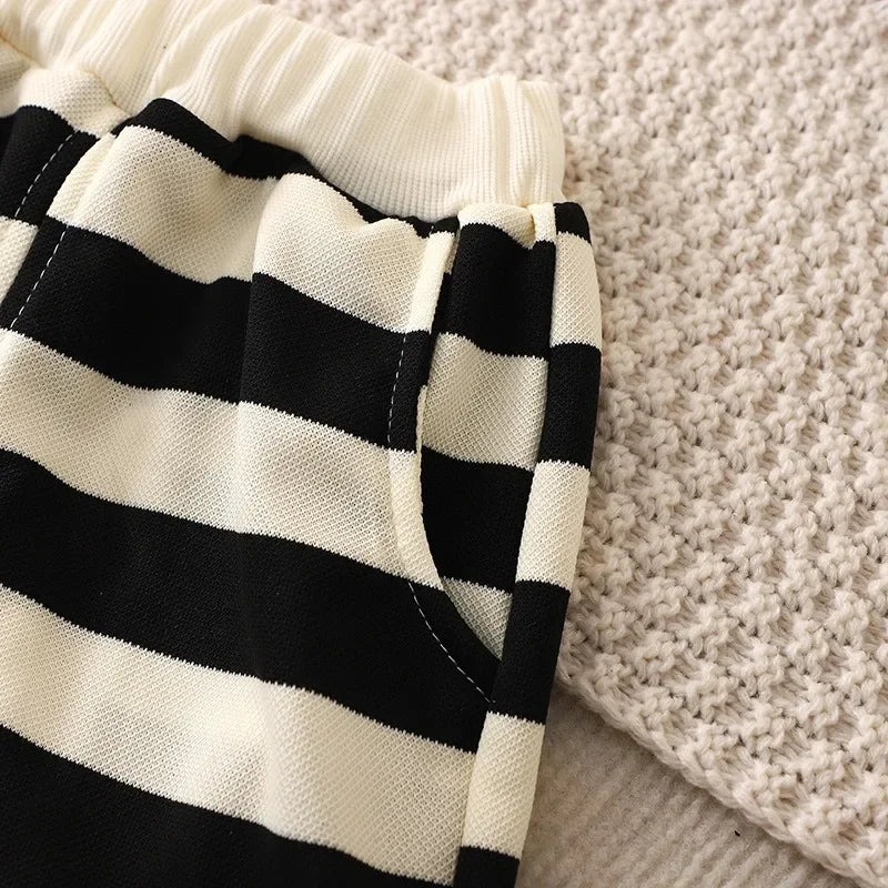 Conjunto Listrado Ursinho