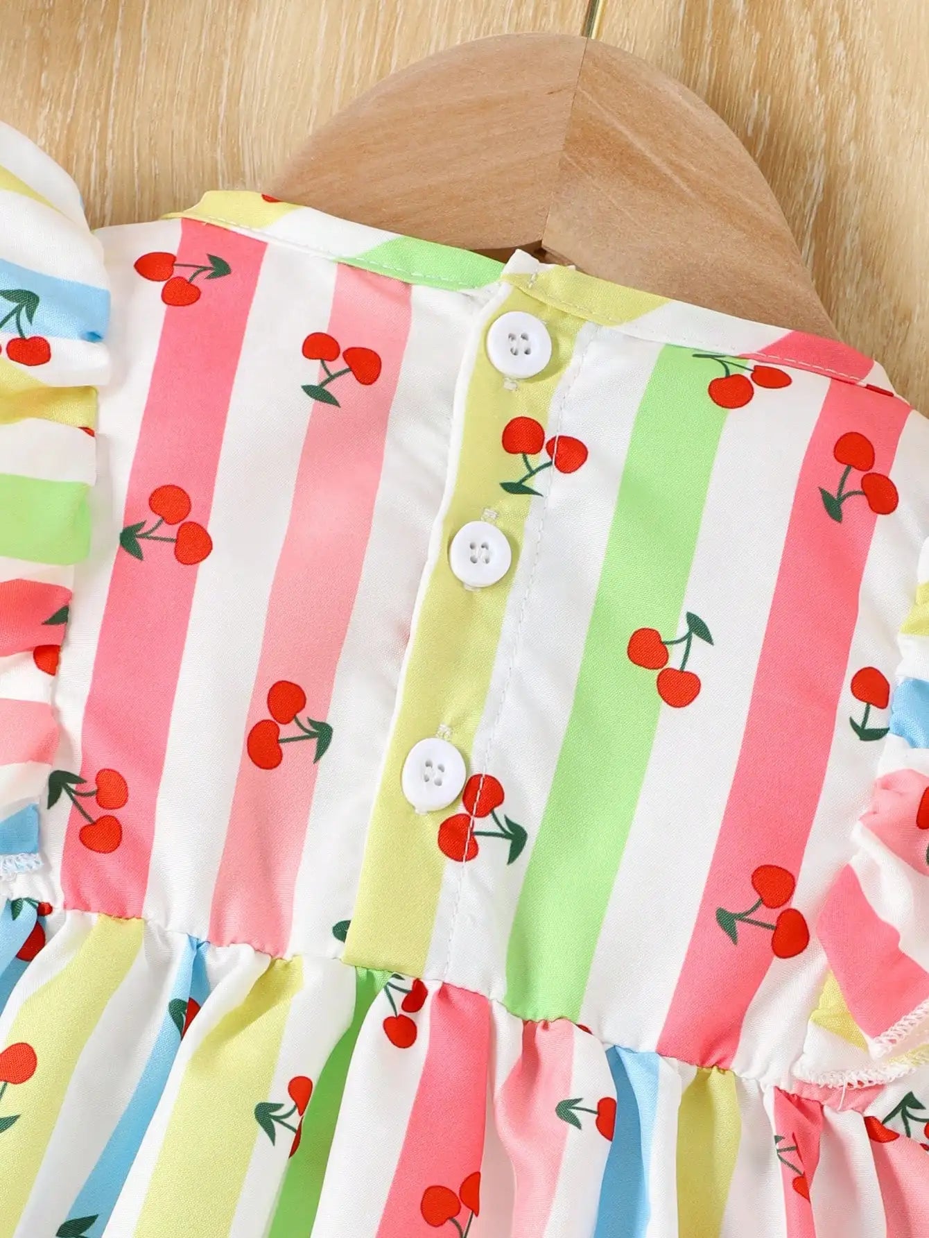 Vestido Estampado Cereja