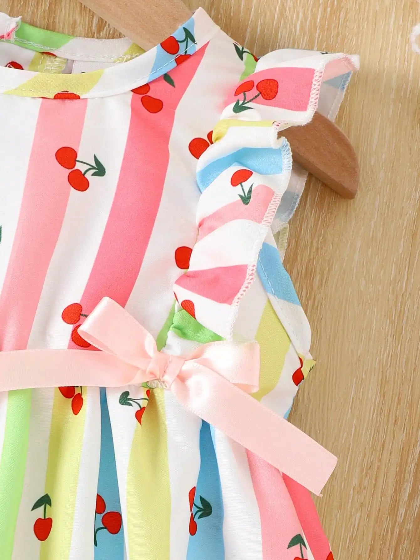 Vestido Estampado Cereja