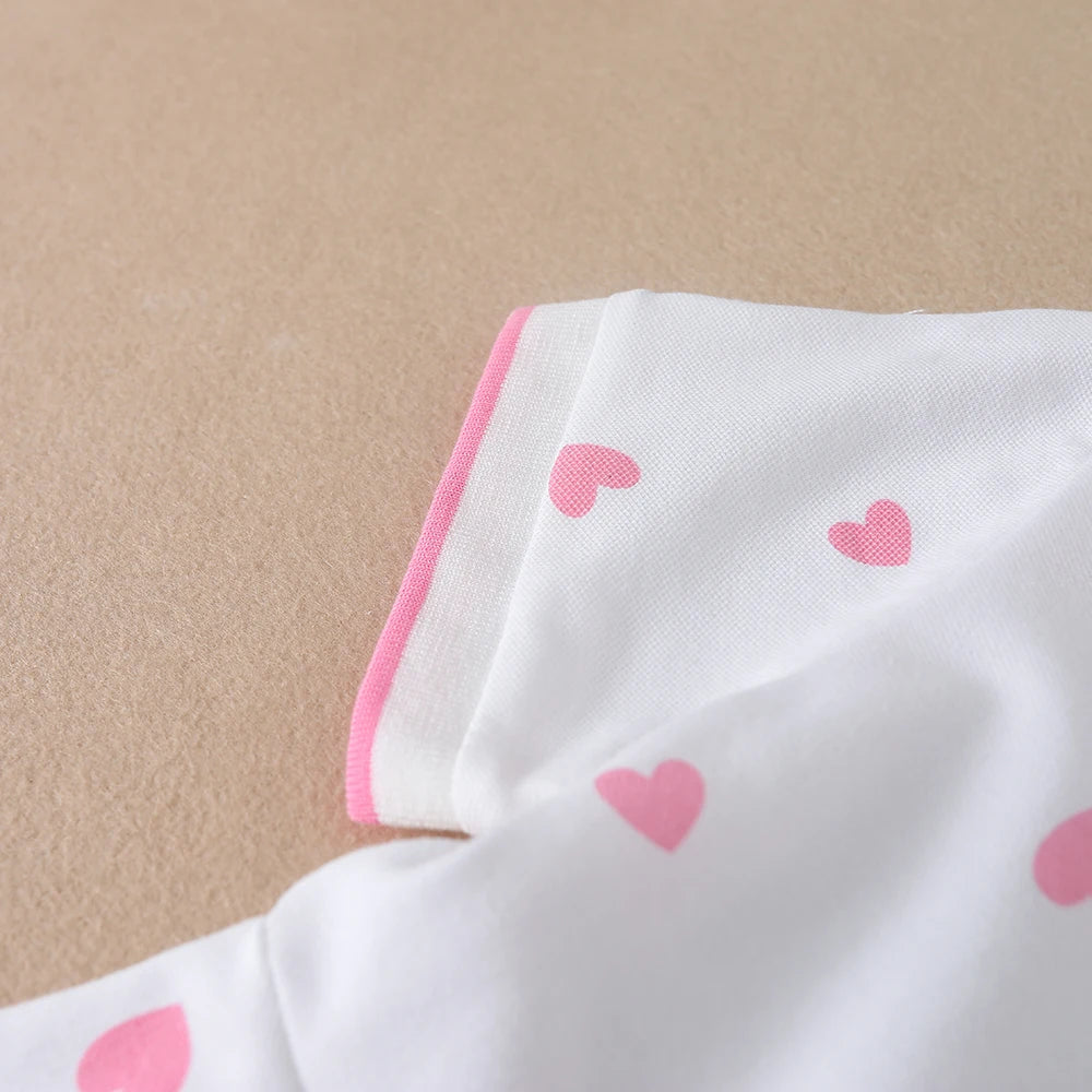 Vestido Estampado Corações