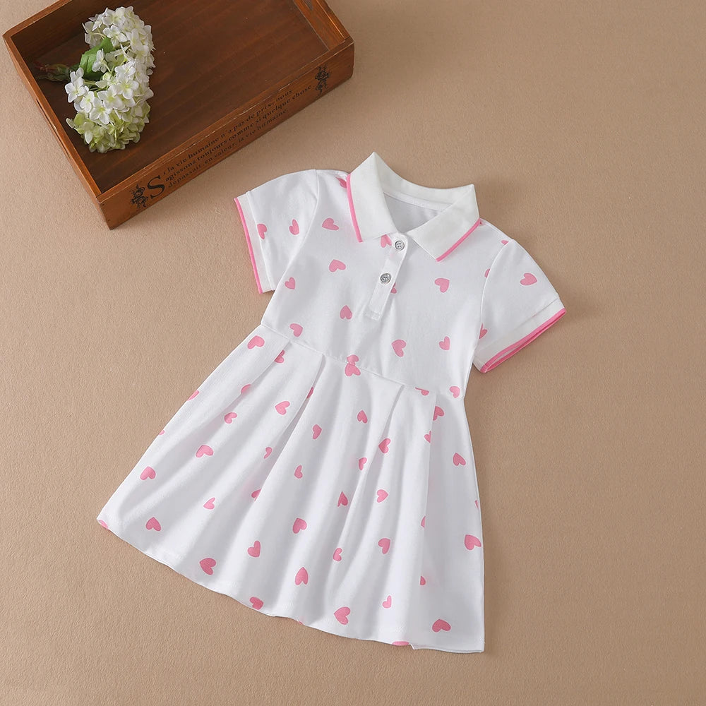 Vestido Estampado Corações