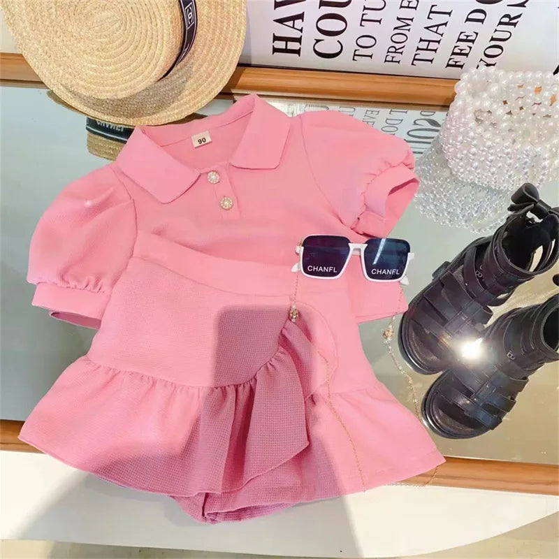 Conjunto Manga cor sólida