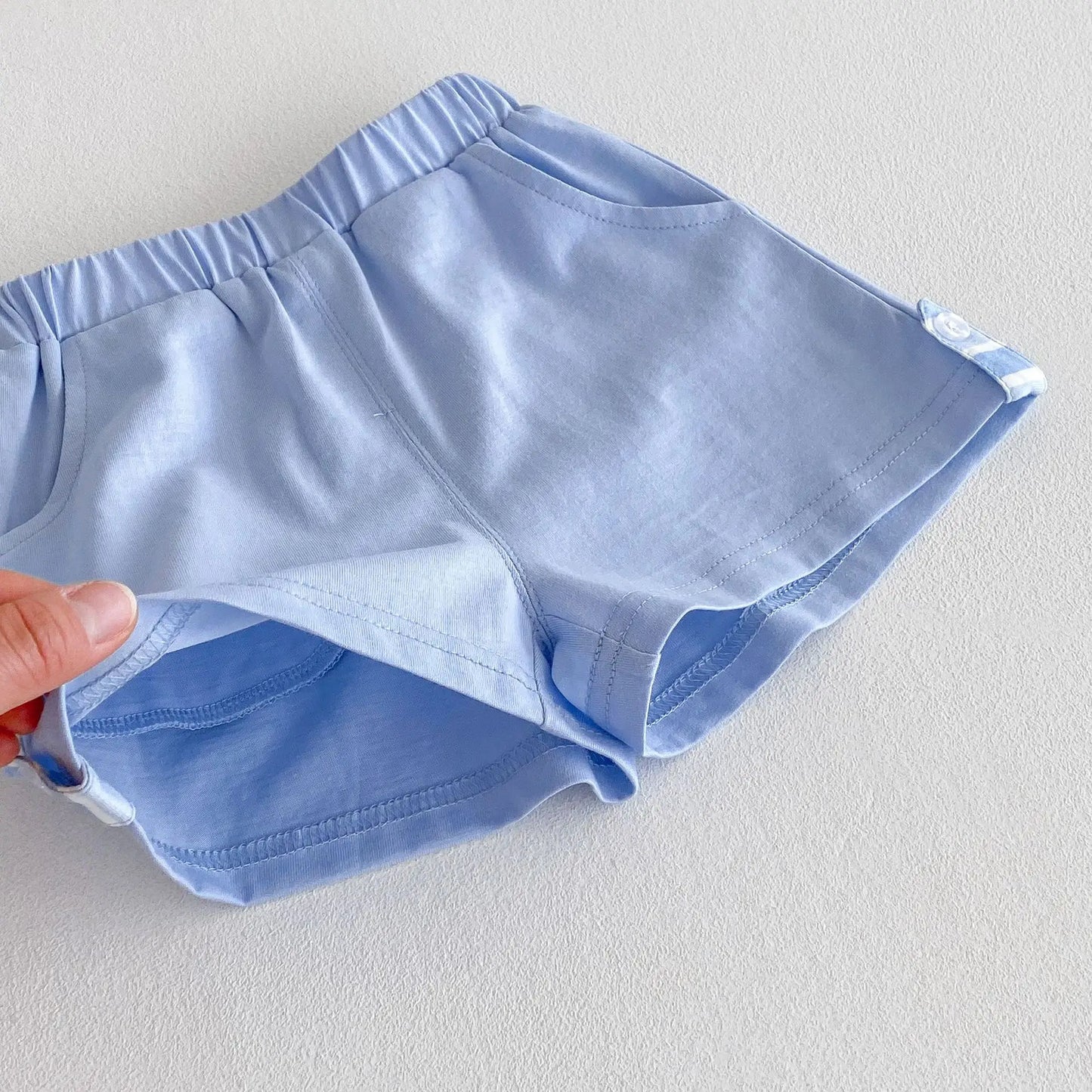 Conjunto Azul Listrado