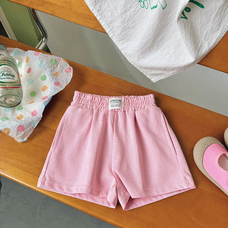 Shorts Casual de Algodão