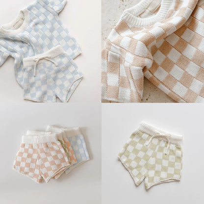 Conjunto Xadres de Tricô