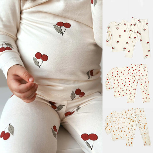 Pijama Manga Longa Frutas