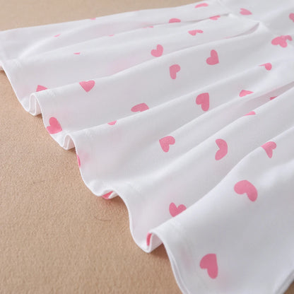 Vestido Estampado Corações
