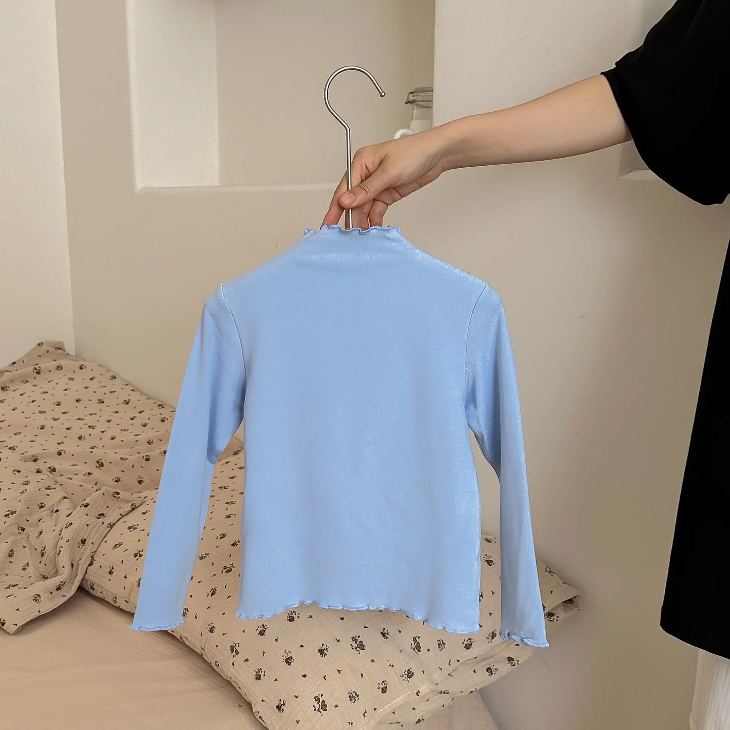 Camisa Manga Longa e Gola Alta