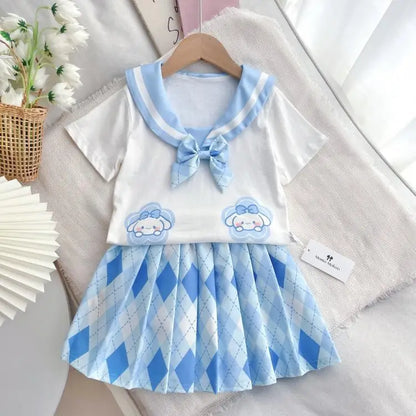 Conjunto Anime com Saia Plissada