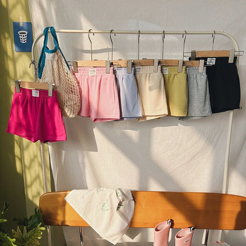 Shorts Casual de Algodão