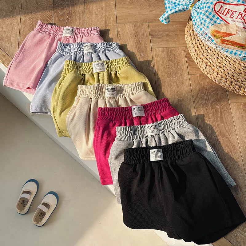 Shorts Casual de Algodão