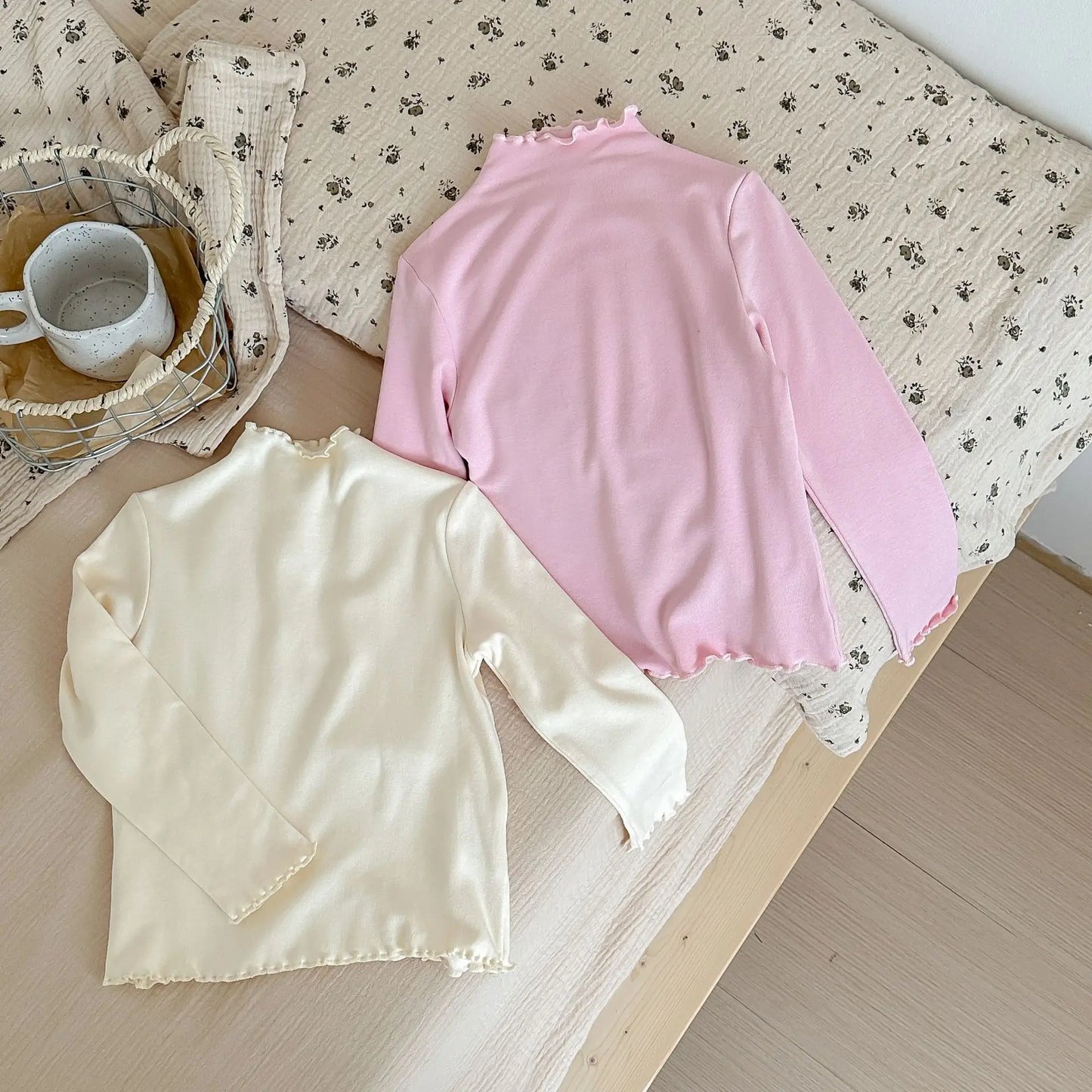 Camisa Manga Longa e Gola Alta