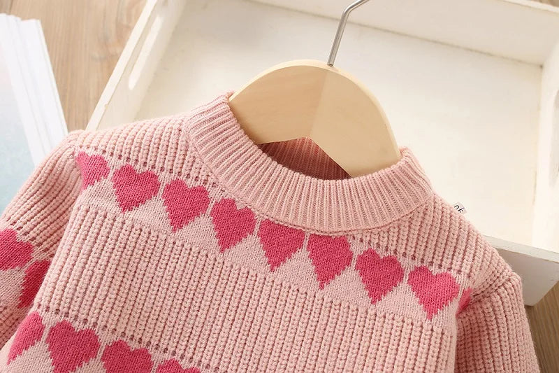 Conjunto Suéter Coração