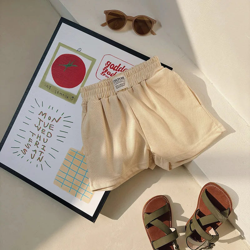 Shorts Casual de Algodão