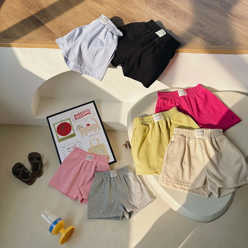 Shorts Casual de Algodão