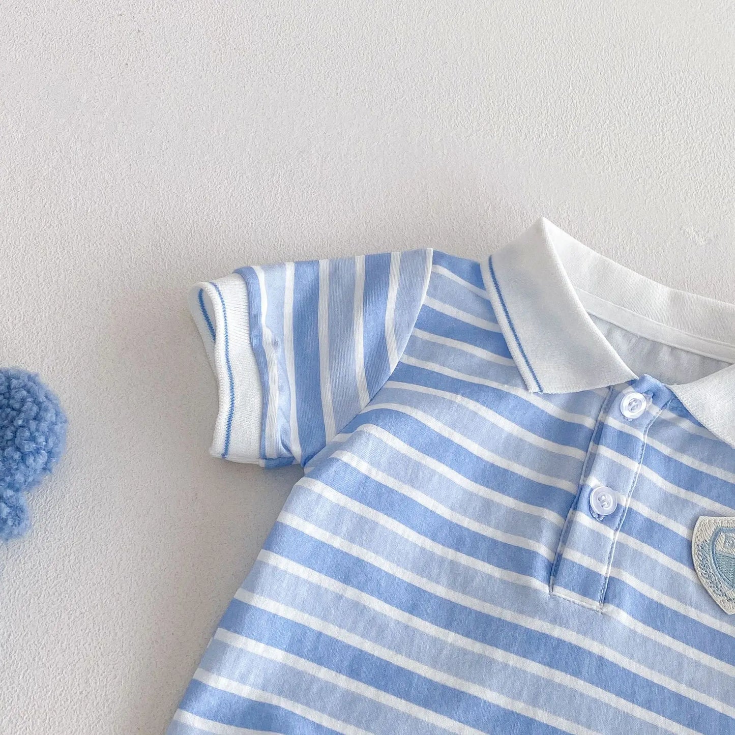 Conjunto Azul Listrado
