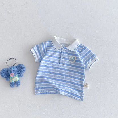 Conjunto Azul Listrado