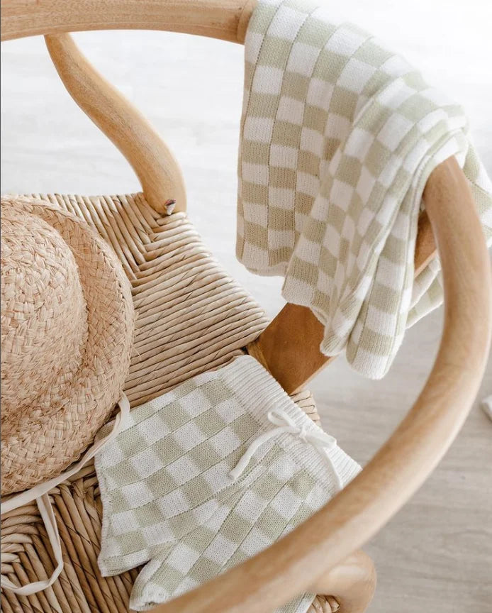 Conjunto Xadres de Tricô