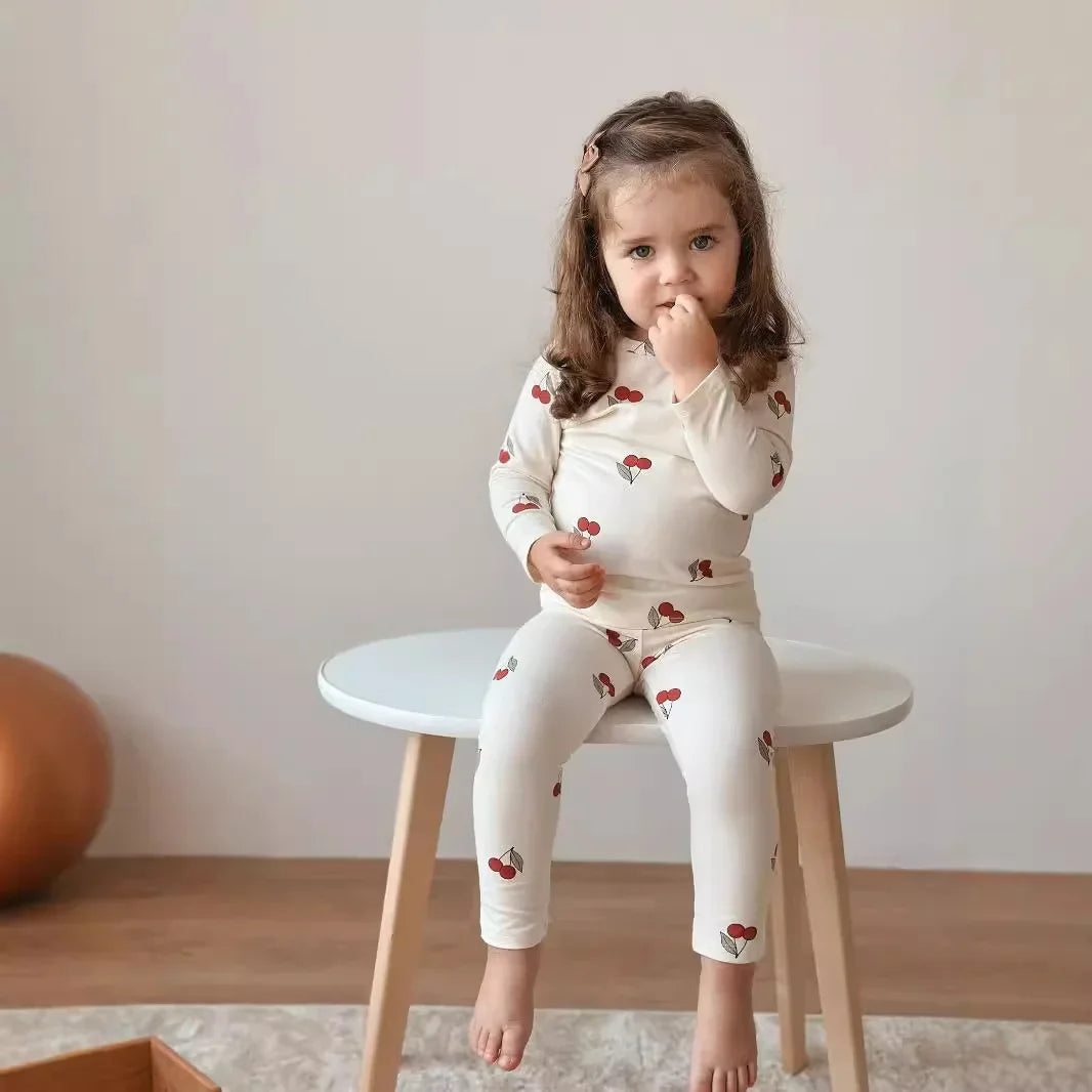 Pijama Manga Longa Frutas