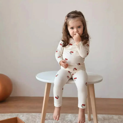 Pijama Manga Longa Frutas