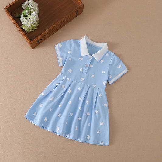 Vestido Estampado Corações
