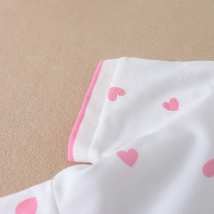 Vestido Estampado Corações